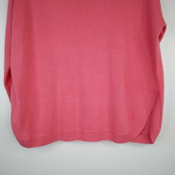 J. Crew Oversized Lightweight Pink Sweater Size M - Picture 5 of 10